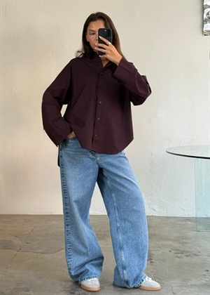 Fie skjorte Bordeaux Boii Studios 